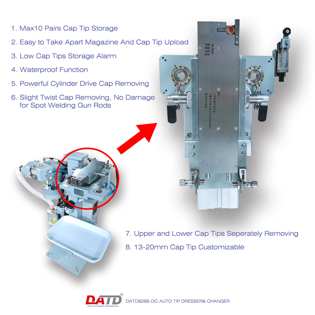 DATD AUTO TIP DRESSER& CHANGER-    No. DATD8268-DC