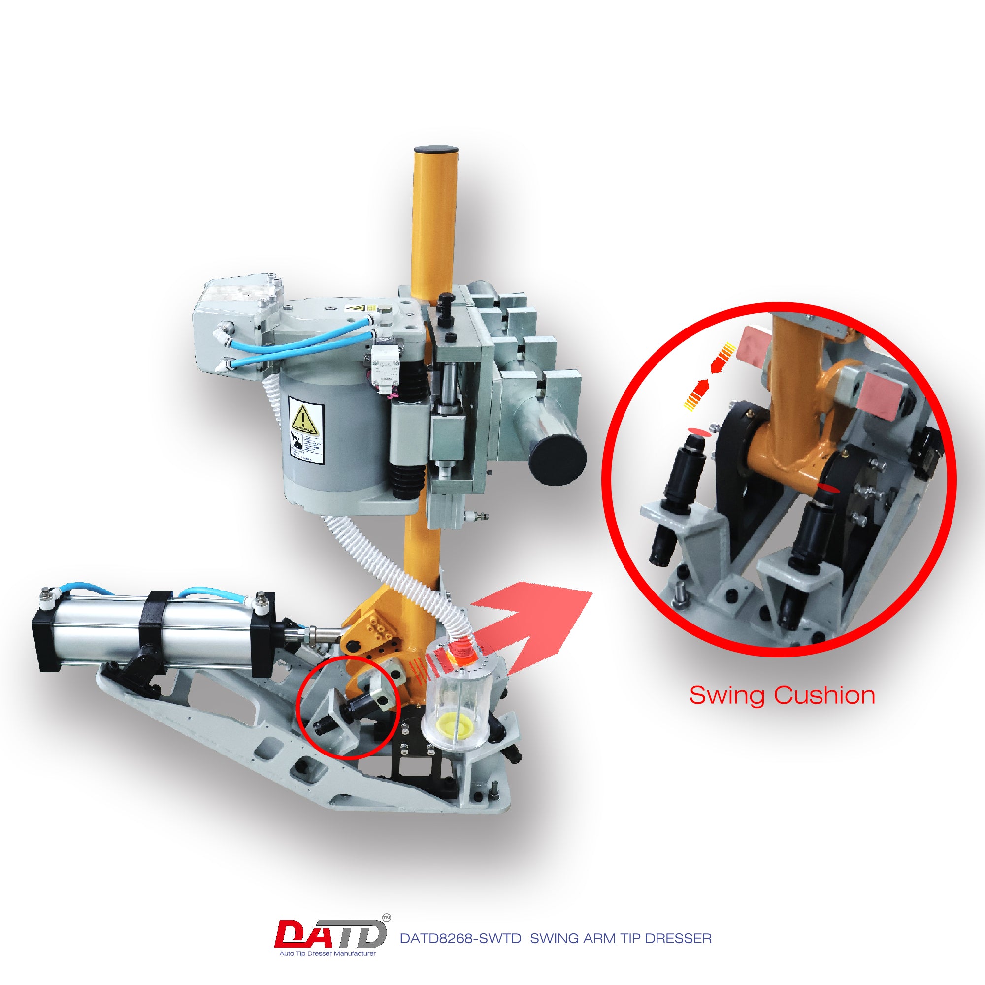 DATD SWING ARM TIP DRESSER   No. DATD8268-SWTD